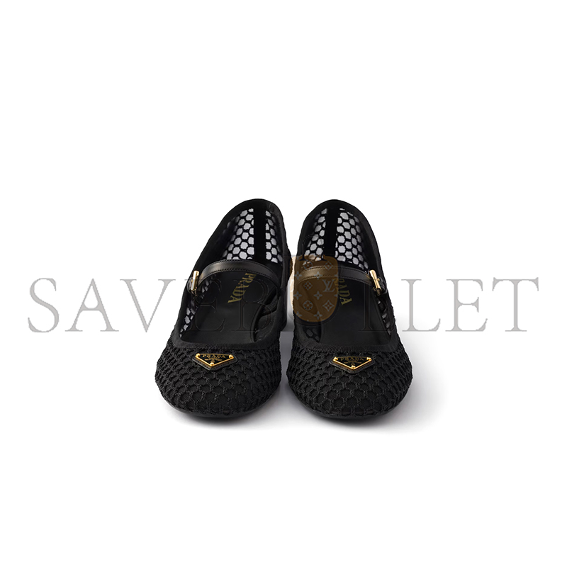 Pra*a LOW HEEL MESH FABRIC BALLERINAS 1I324O